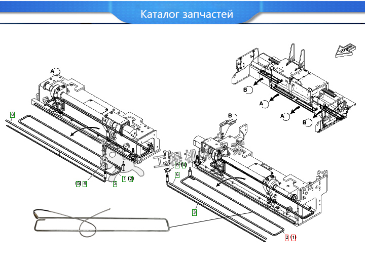   S2100-2 мостильщик Длинные нагревательные стержни