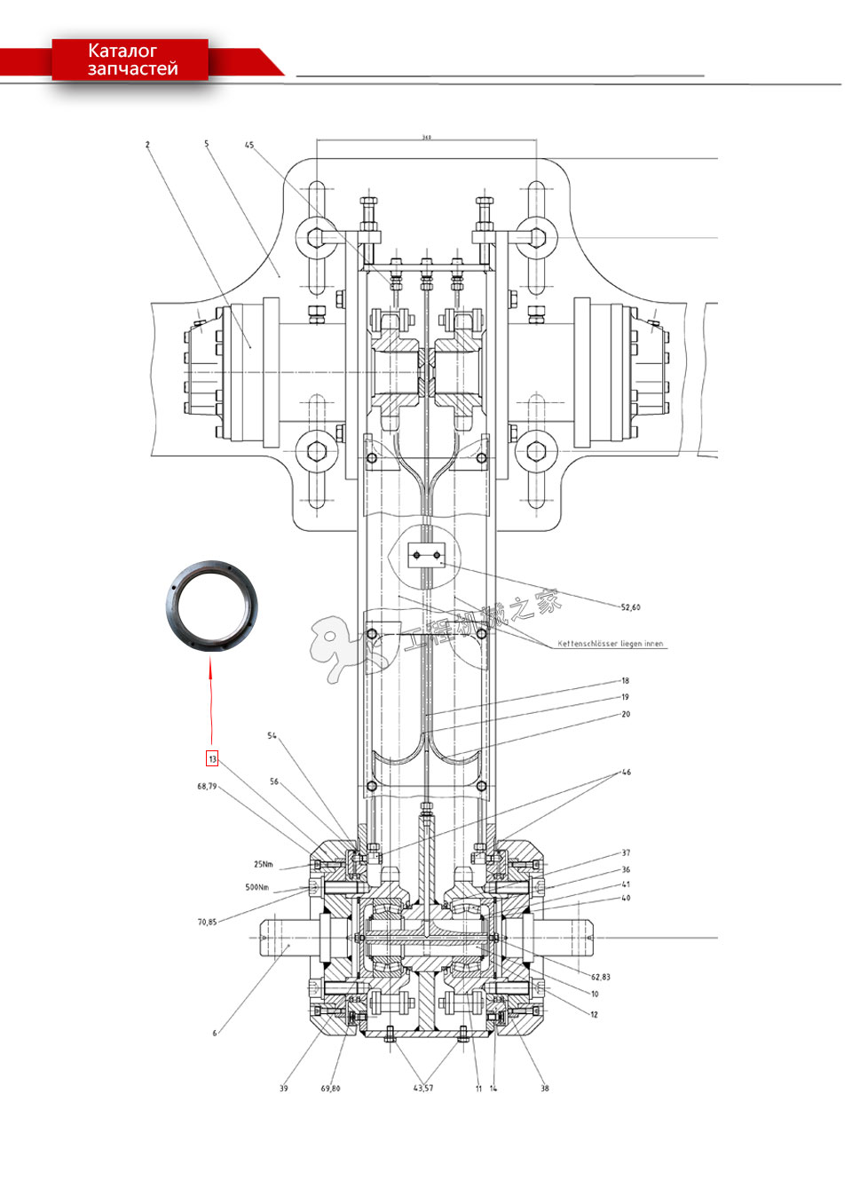 ABG525 Фланцы